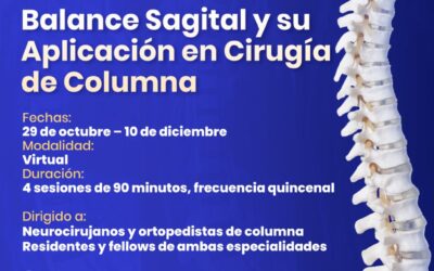 CURSO BALANCE SAGITAL Y SU APLICACIÓN EN CIRUGÍA DE COLUMNA